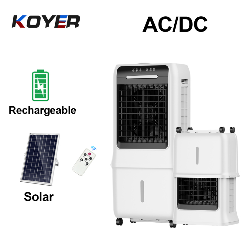 Hozte eredu eramangarria DC Air Cooler Fan