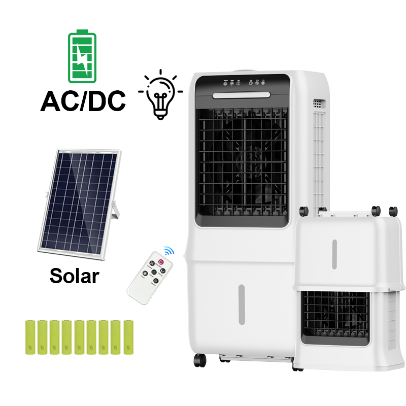 Hozte eredu eramangarria DC Air Cooler Fan