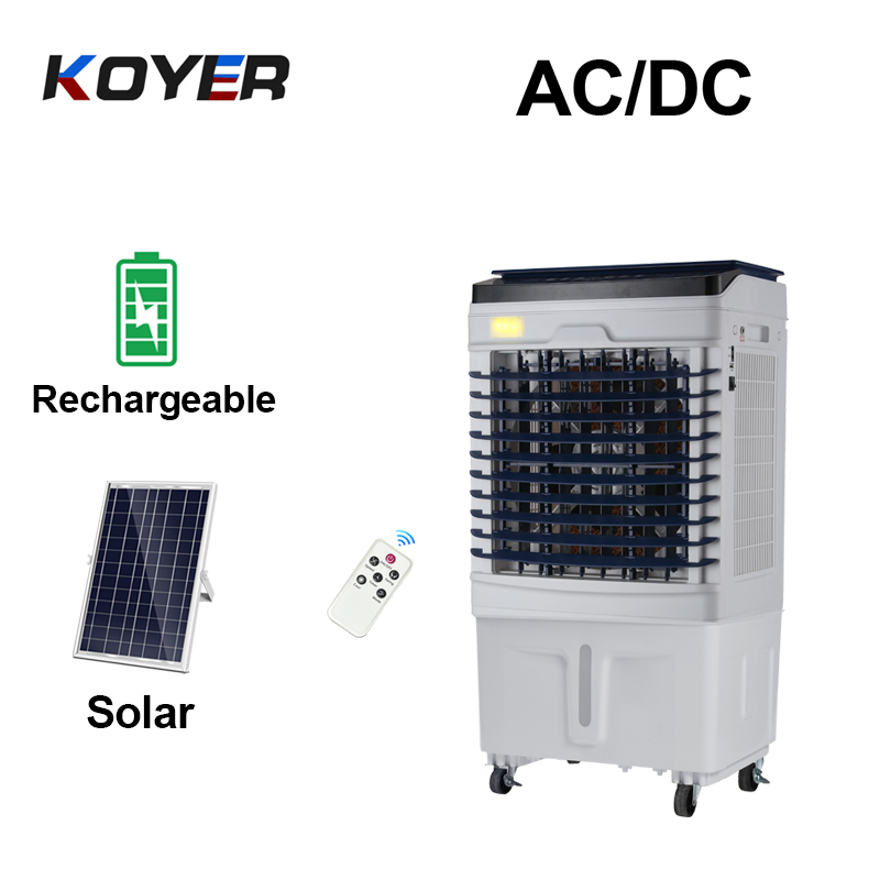 Etengailuaren kontrola AC DC Air Cooler Fan
